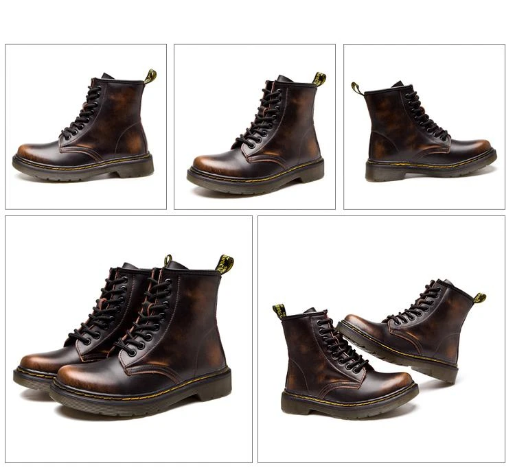 Женские ботинки; doc martins; ; винтажные классические ботинки martin в британском стиле; женские мотоциклетные ботинки на толстом каблуке; Bota Feminina Dr's Shoes