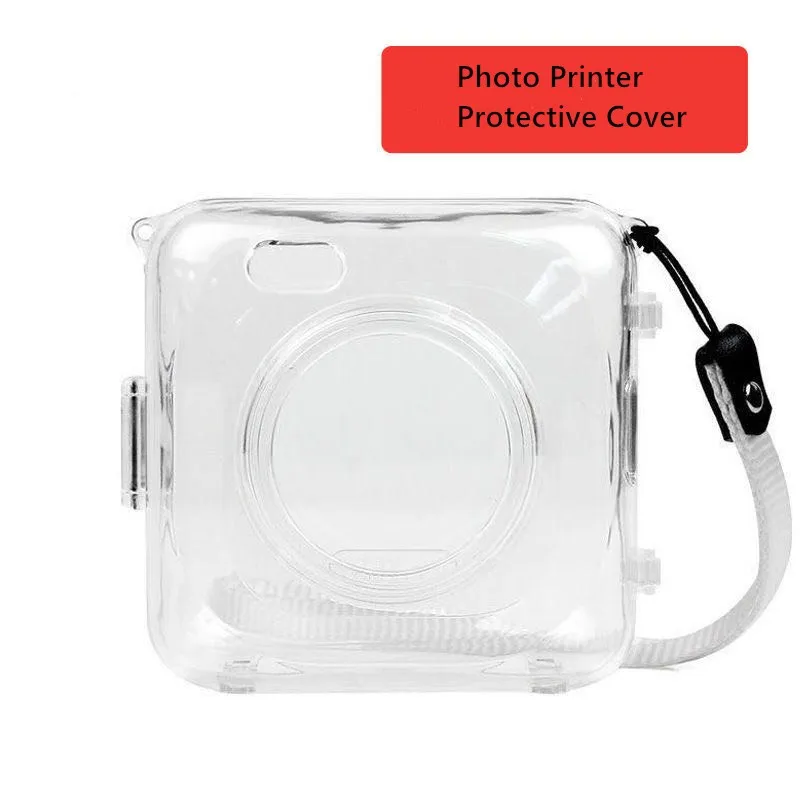 Прозрачный чехол для фотопринтера из поликарбоната защитный путешествий карман