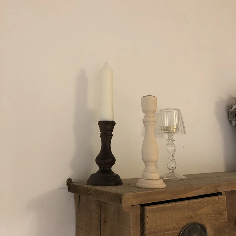 Деревянный подсвечник центральные части свадебного стола подсвечники в