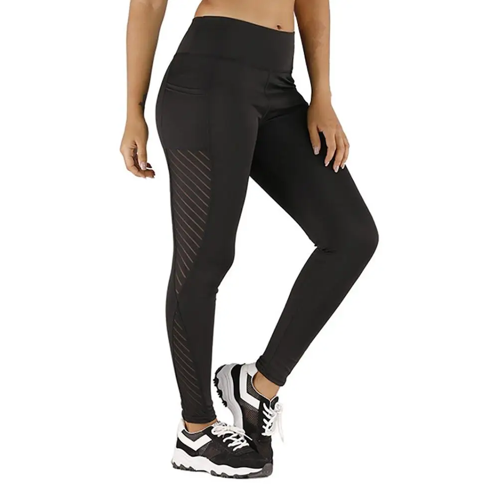 Женские спортивные Леггинсы для фитнеса женские пуш ап с высокой талией и