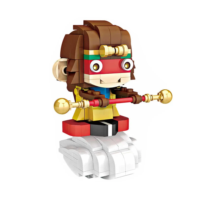LOZ 1440 Легенда путешествия на запад Обезьяна Король WuKong 3D модель 223 шт. DIY Мини блоки