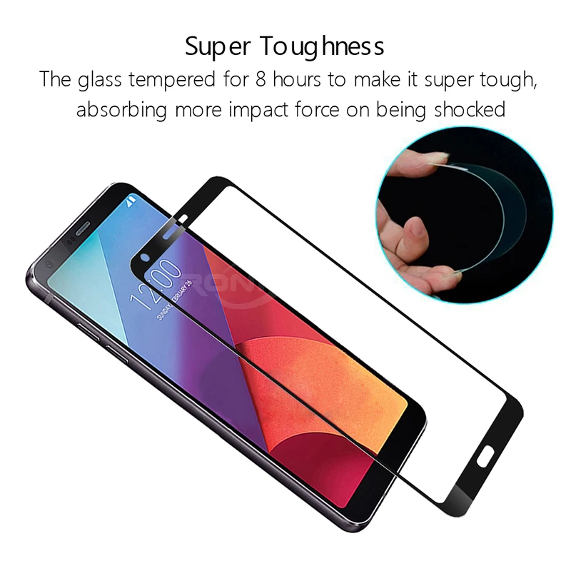 Полное покрытие закаленное стекло для LG K10 2017 3d 9H Взрывозащищенная защитная