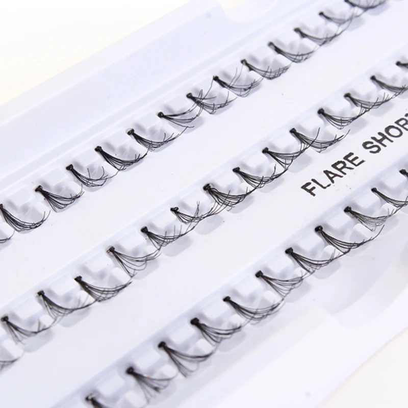 

60 PCS Individual Eye Lashes Black Fake Eyelash Extension Make Up Long Thick False Eyelash d1