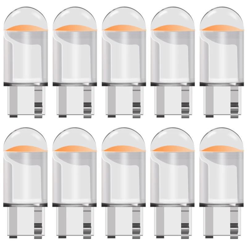 T10 светодиодный Габаритные огни W5W COB ChipTrunk лампа Лампы для чтения 12V 194 двери