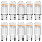 T10 светодиодный Габаритные огни W5W светодиодный COB ChipTrunk лампа Лампы для чтения 12V 194 двери автомобиля Blud 6000K желтого, красного, голубого цвета