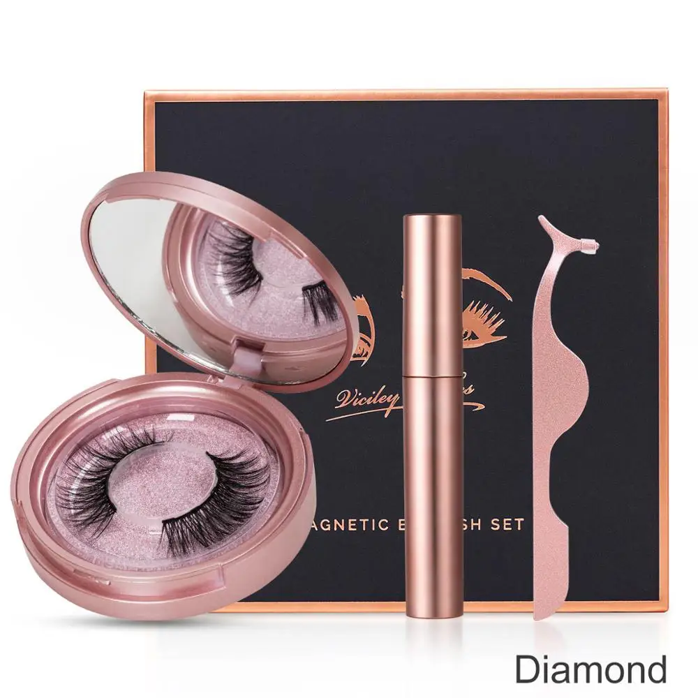 Новые 5 ресниц Набор Магнитных стойкие ресницы подарочная упаковка супер