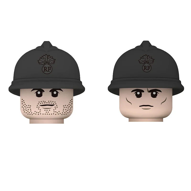 WW1 Франции солдаты армия фигурки строительные блоки WW2 Военная Униформа пехоты