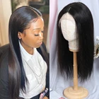 Парики на сетке 360, прямые черные человеческие волосы 150%, 180%, 30 дюймов, 360, парик на сетке 13*4, парик на сетке спереди из натуральных волос для черных женщин
