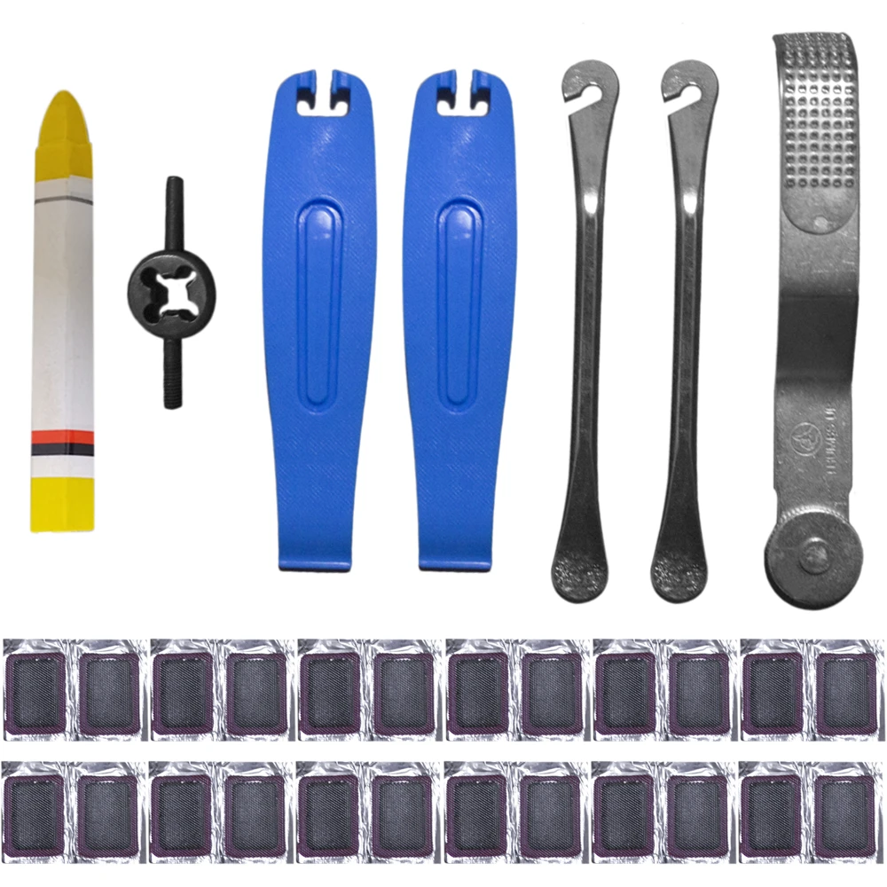 

MTB Bike Tools Bicycle Accessories Repair Tool Kits Saddle Bag Cycling Seat Pack 16 in 1 Multi Function MTB Repair Tool Set