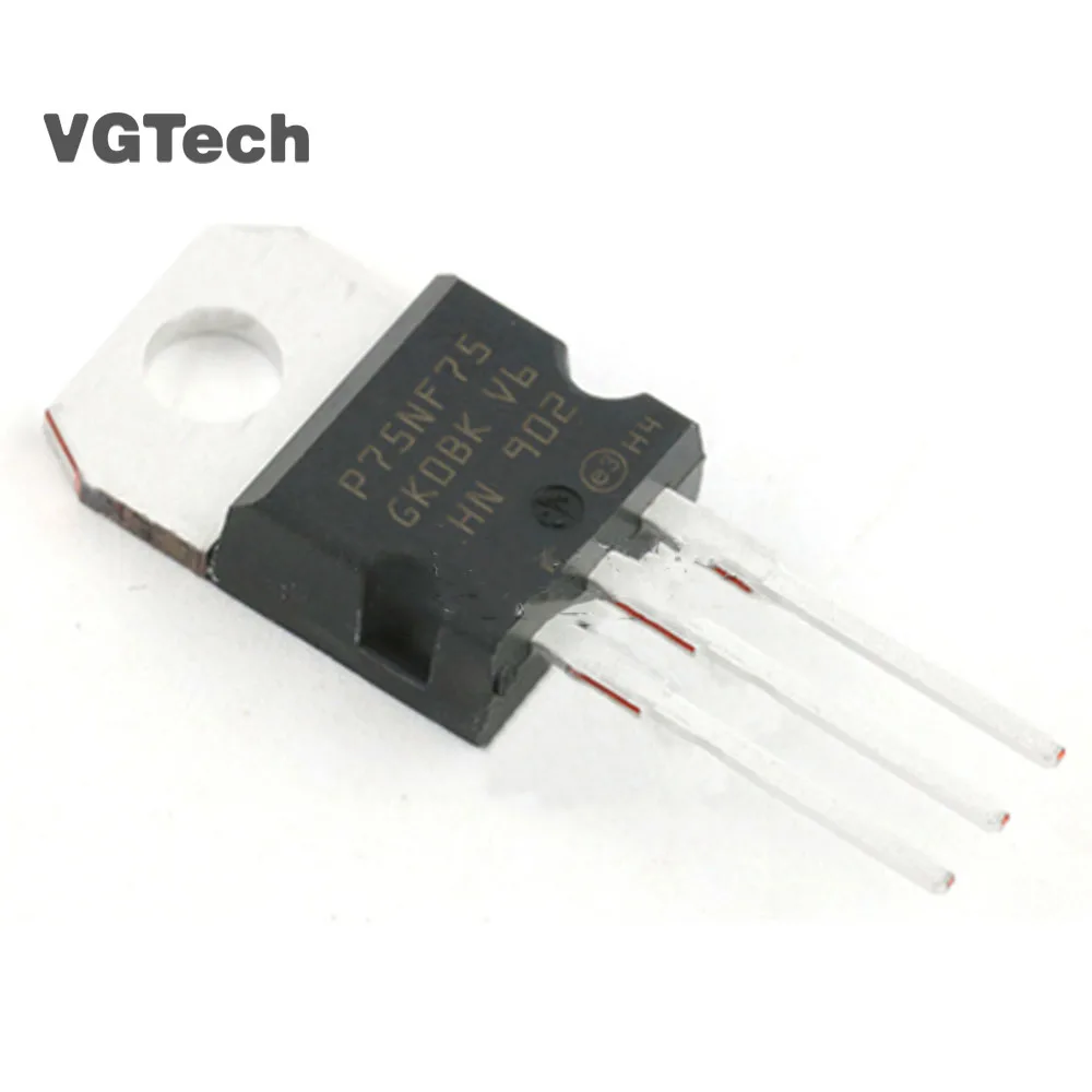 

10PCS STP75NF75 TO-220 P75NF75 TO220 75NF75 new MOS FET transistor