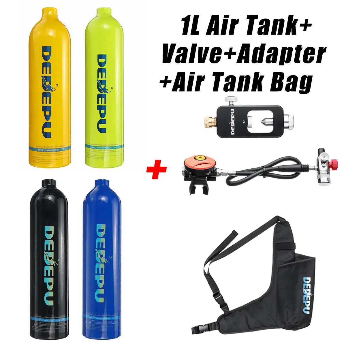 

Кислородный баллон DEDEPU, 1 л, с сумкой