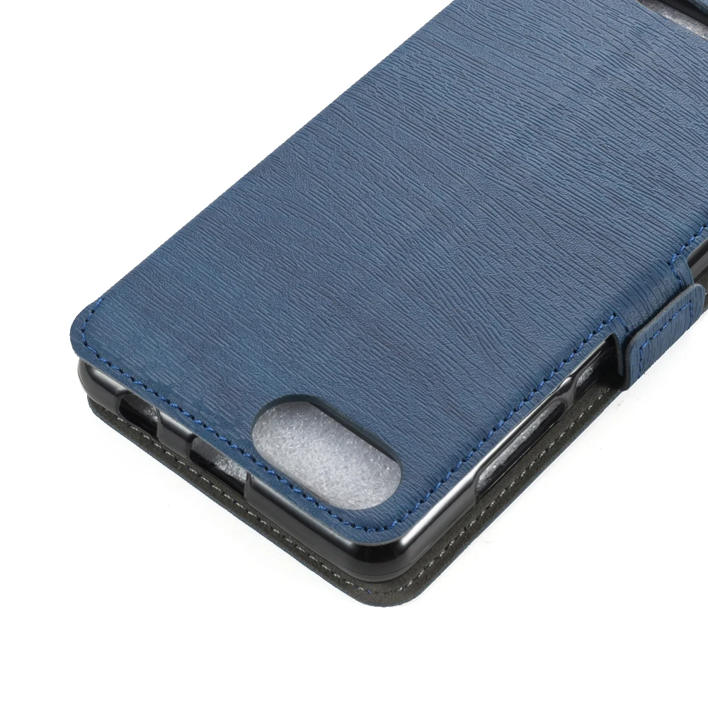 Pu Leather Phone Case For Wiko Tommy 3 Flip Pulp Fab 4G View Window Soft Silicone Back Cover | Мобильные телефоны и