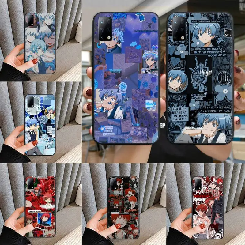 

Assassination Classroom Shiota Nagisa Phone Case for Samsung S6 S7 S8 S9 S10 edge plus S10 5G S20 S21 S30ultrs 5G Fundas Cover