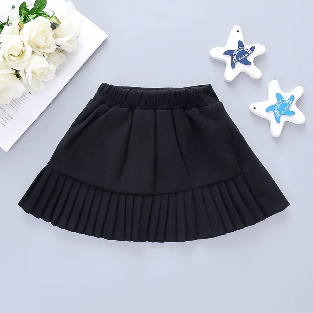 Однотонная юбка с оборками для новорожденных и маленьких девочек нарукавник