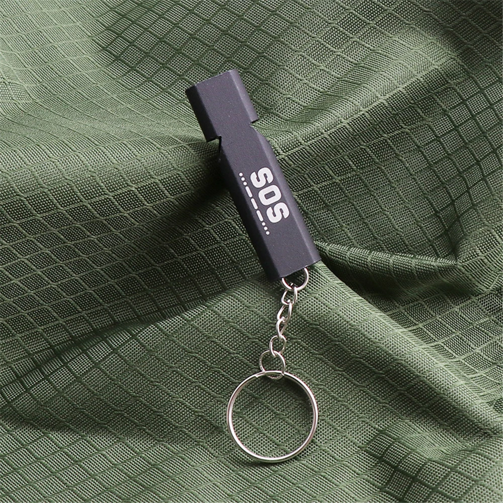 

1/2pcs Outdoor Camping Survival Whistle Frequency Whistle Multifunctional Portable EDC Tool SOS Earthquake Emergency Whistle