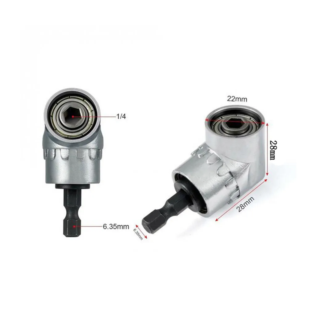 

Screw Drill Bit Chuck 105 Degree Angle Screwdriver Socket Holder Adapter Screwdriver Bit Holder Screw Drill Bit