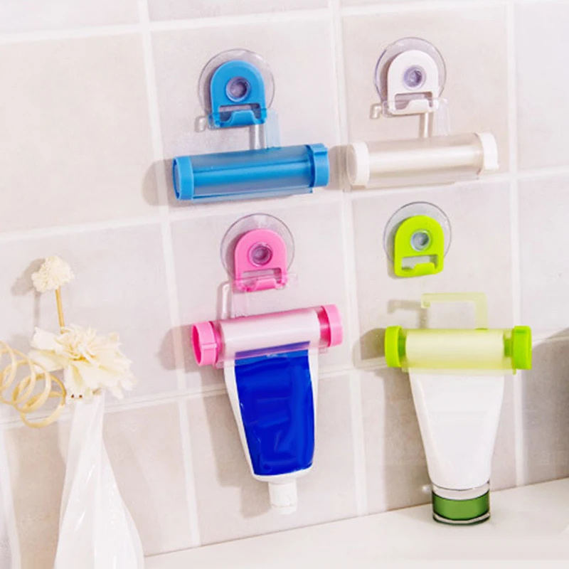 

Multifunction Toothpaste Facial Cleanser Hanging Storage Rack Home Commodity Bathroom Tube Toothpaste For Kitchen Jam