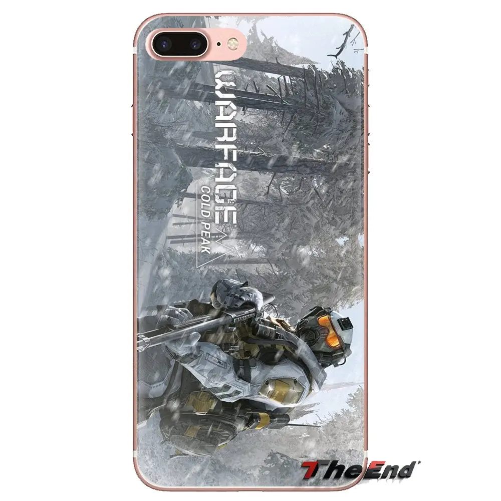 Warface с низким содержанием жира для iPod Touch Apple iPhone 4 4s 5 5S SE 5C 6 6S 7 8 X XR XS Plus MAX прозрачный