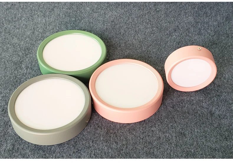 Светодиодный потолочный светильник с поверхностным креплением 12 Вт 7 9