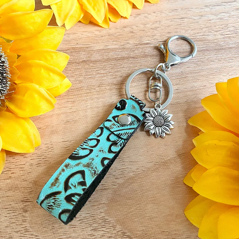 Высококачественный Женский брелок в Западном ковбойском стиле из натуральной