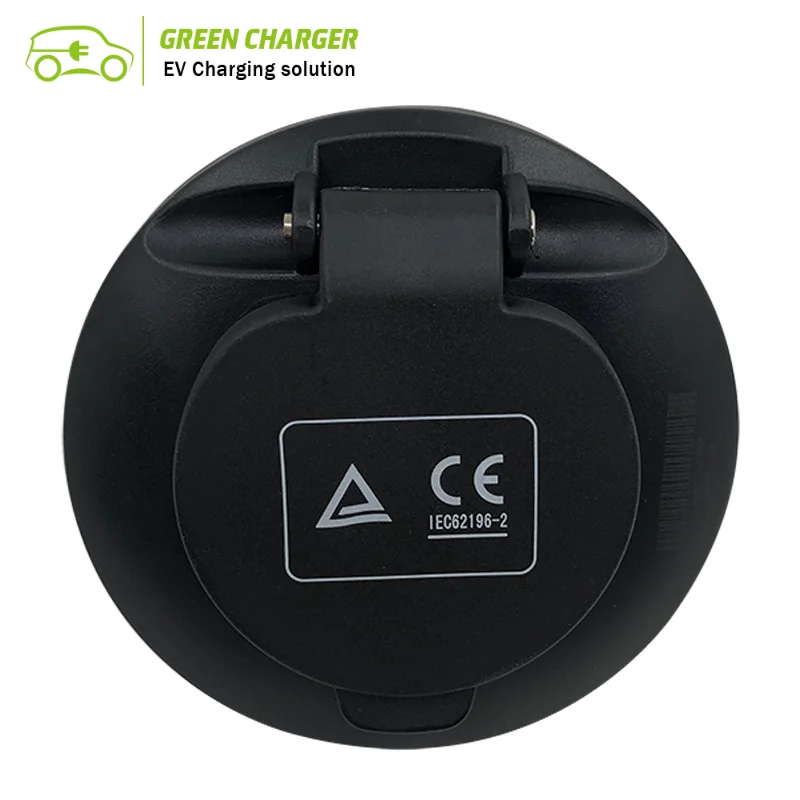 DUOSIDA разъем для зарядки IEC 62196 Type2 3 фазы 32A розетка электростанции EV | Автомобили и