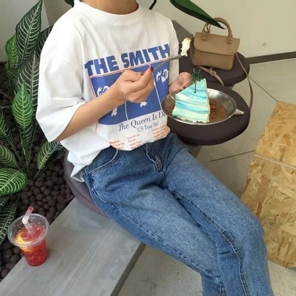 

The Smiths T-Shirt Vtg Retro Women Pop Indie Punk Rock Band Morrissey New Unisex T Shirt