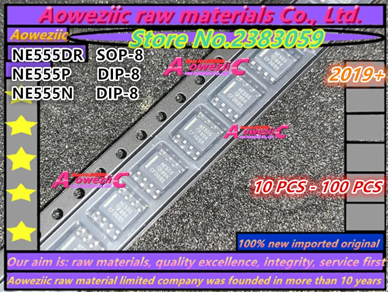 

Aoweziic 2019 + 100 новый импортный оригинальный NE555 NE555DR SOP-8 NE555P NE555N DIP-8 программирующий осциллятор цепь таймера