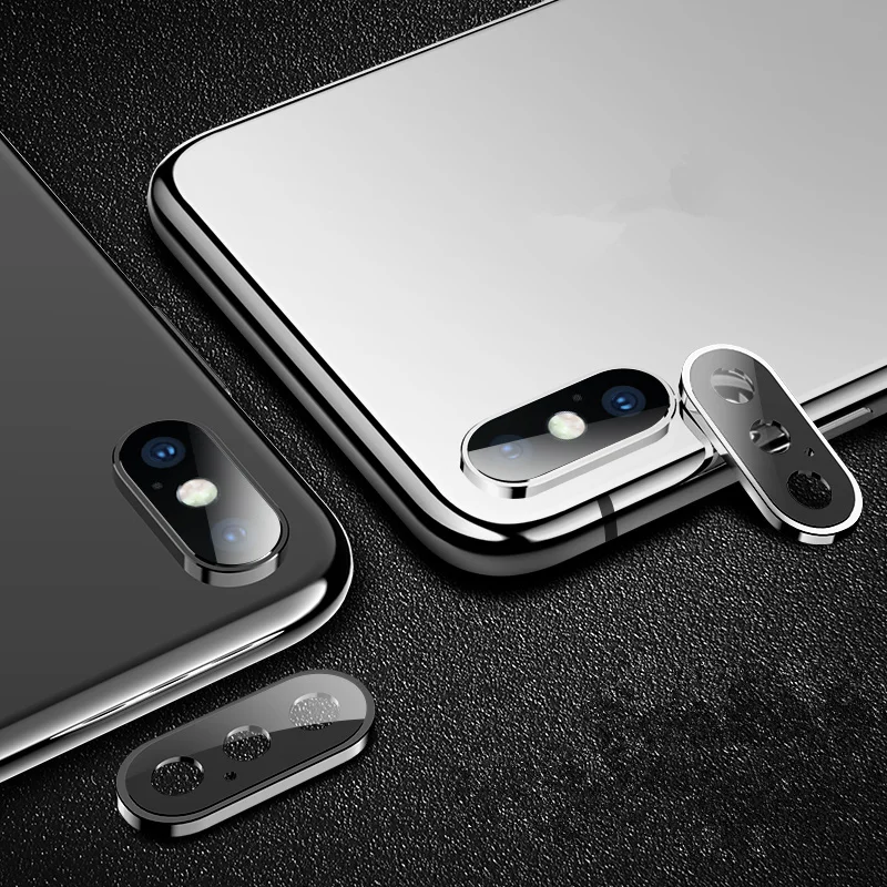 Металлический протектор для камеры Redmi Note 7 Pro Алюминиевый стеклянный чехол