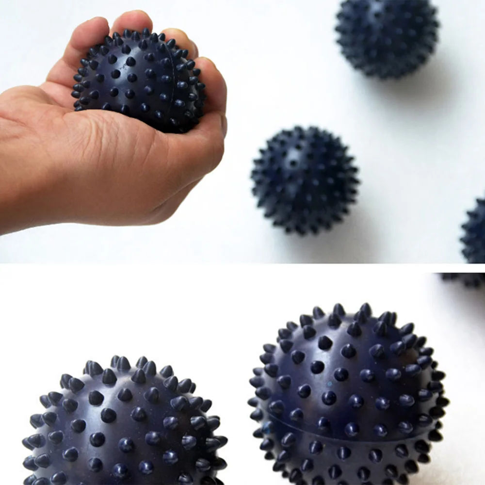 

Ball Spiky Mini Massage Manual Relaxation Massager for Hands/Feet Reflexology Acupressure Massaging Exercise Roller Yoga Balls