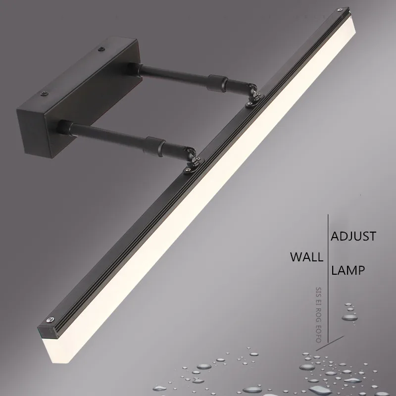 Налобный фонарь для зеркала в ванной комнате светодиодный светильник макияжа
