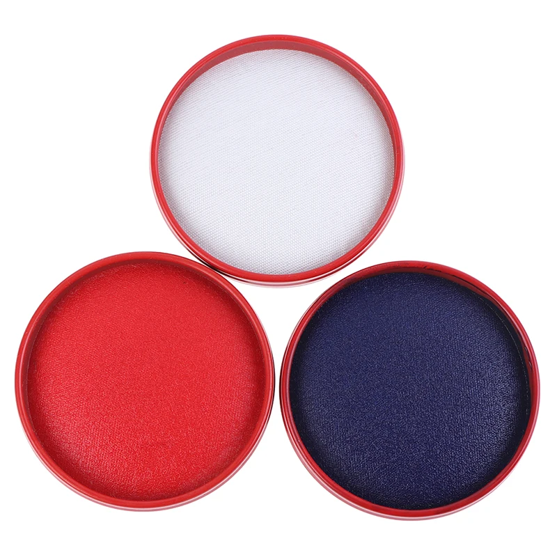 

Calligraphy Chinese Yinni Pad Stamp Vermilion inkpad Seal Painting Red Ink Paste School Office Writing Supplies New Arrival 2022