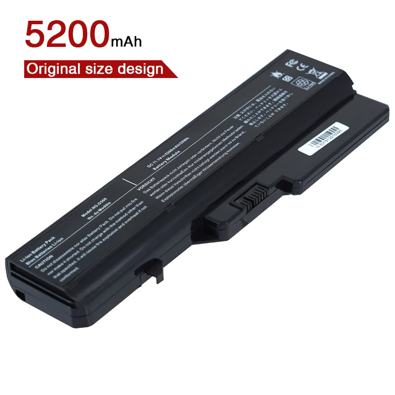 Оригинальный аккумулятор высокой емкости для ноутбука 6 ячеек G560 LENOVO G565 G570 G575 G770
