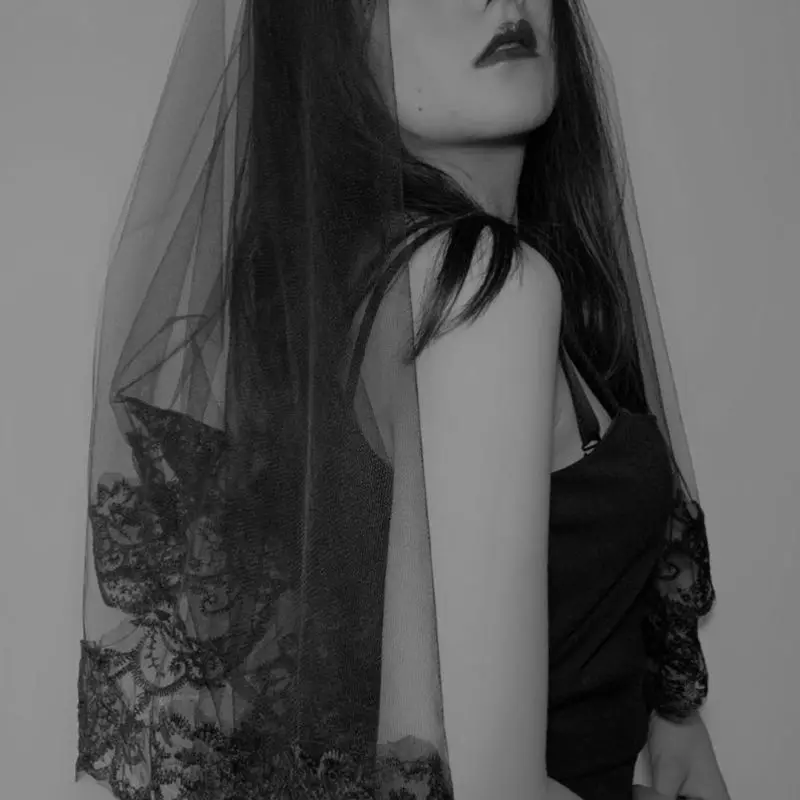 Женский однослойный костюм для косплея черный Хэллоуина с цветочной вышивкой