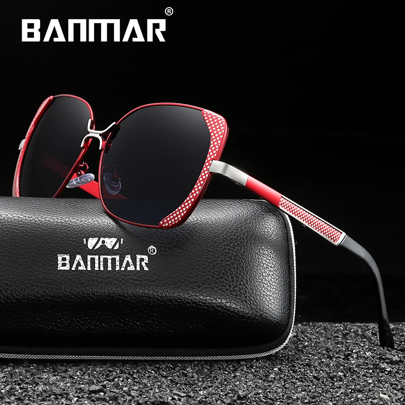 

BANMAR поляризованные женские Солнцезащитные очки женские круглые солнцезащитные очки с градиентными линзами квадратные Роскошные Брендовы...