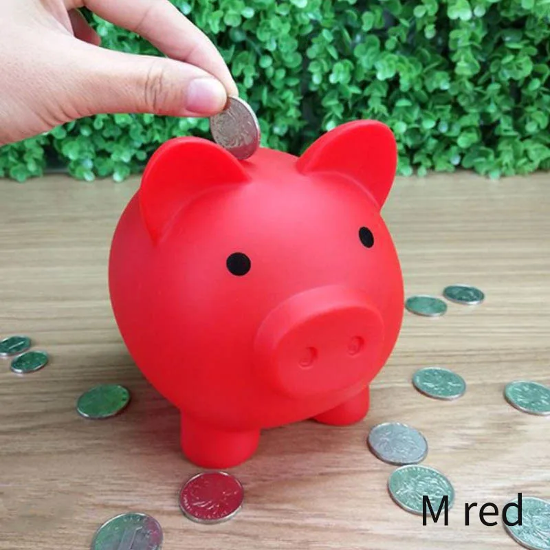 

Cartoon Pig Shaped Money Boxes Children Toys Birthday Gift Home Decor Money Saving boxes Piggy Bank 1Pcs Coins Storage Box