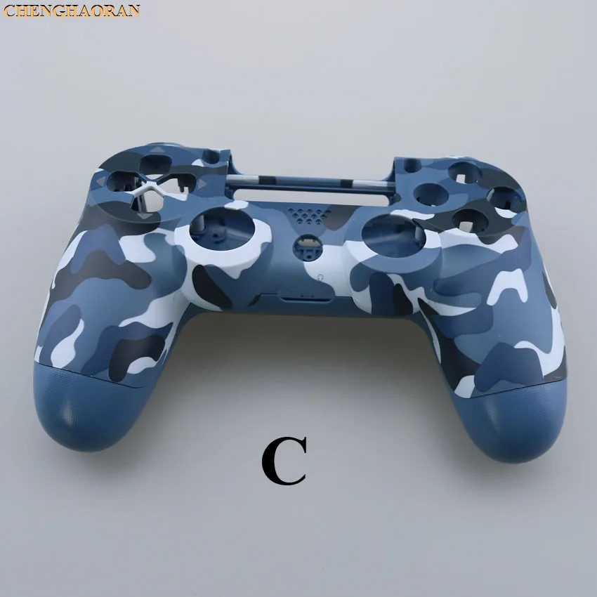 1 для PS4 Pro 4,0 чехол для контроллера спереди и сзади под оболочкой чехол для Playstation 4 Pro контроллер JDS040 JDM040 камуфляж - Цвет: C