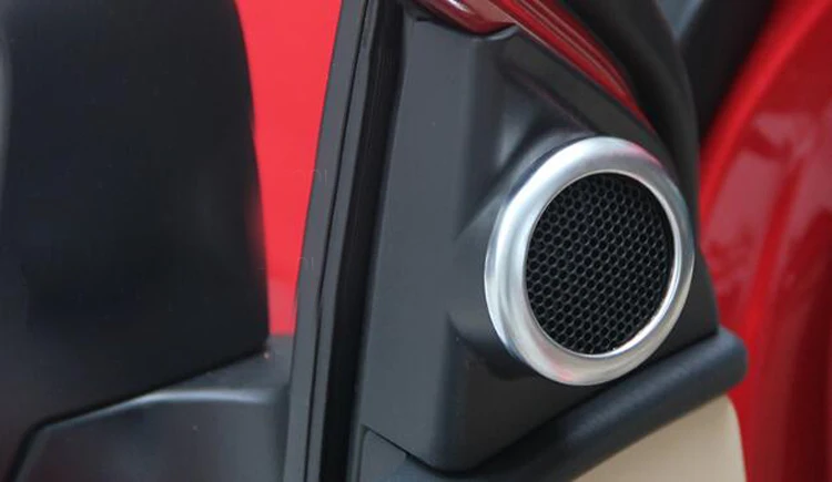 Автомобильный Стайлинг ABS автомобильная звуковая Обложка 2 шт./компл. для toyota corolla