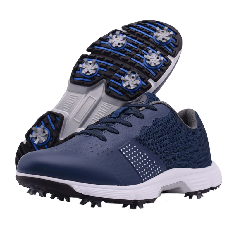 

Men Golf Shoes Breathable Outdoor Grass Walking Sneakers Professional Business Leisure Shoes Anti Slip Walking Footwear Male