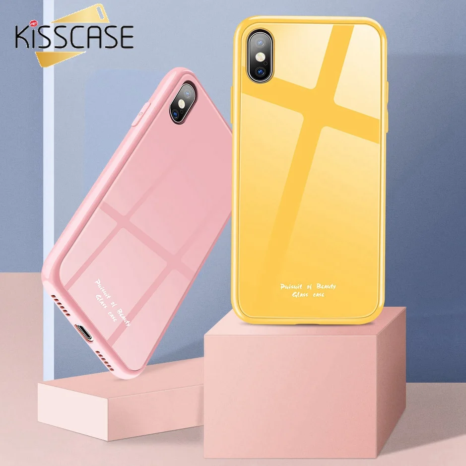 Стеклянный чехол для iPhone 11 Pro Max XR XS X 7 6 8 Plus 6S|Бамперы| |