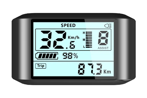 

APT LCD-750S Display Electric Bike Instrument Monitor e-Bike Speeder Replacement Parts Panel Bafang LED TFT Kit