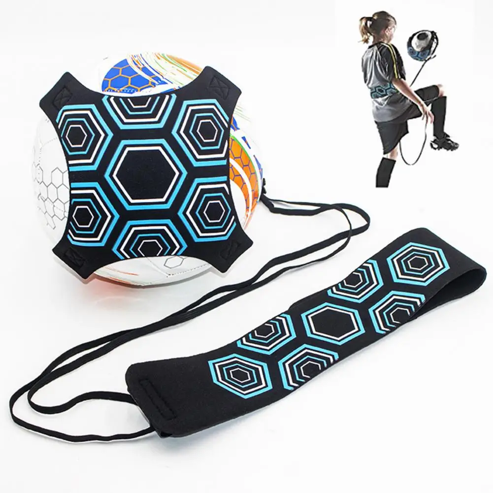 

Adult Children Waterproof Elastic Band Football Training Belt Single-Person Control Skills Adjustable Straps Training Aids Tool