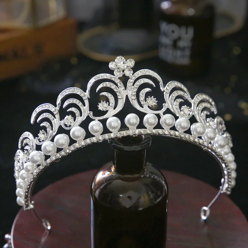 

Обруч для волос с искусственным жемчугом, свадебный аксессуар для волос