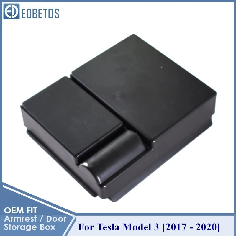 Для Tesla Model 3 2017 2018 2019 2020 двойной контейнер для хранения детской мусорной