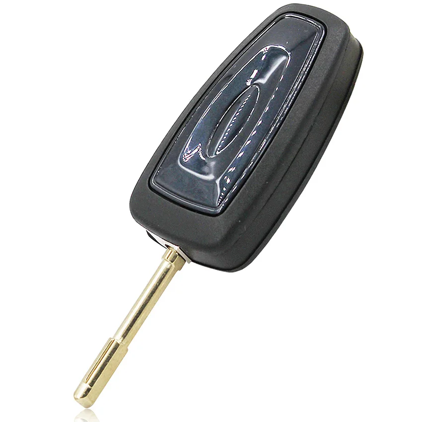 3-кнопочный Умный складной дистанционный ключ 433 МГц с чипом 4D60/4D63 для лезвия Ford