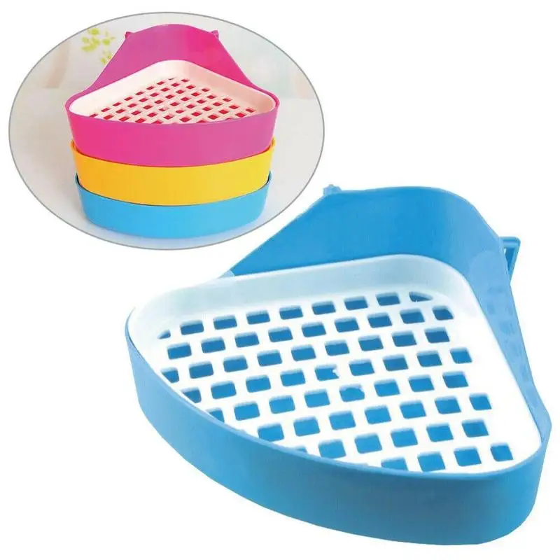 Кролик треугольник Туалет морская свинка туалет маленький треугольный