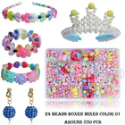 Игрушка ручной работы из бисера с набором аксессуаров для девочек, плетеный браслет, изготовление ювелирных изделий, игрушки для детей, подарок для детей