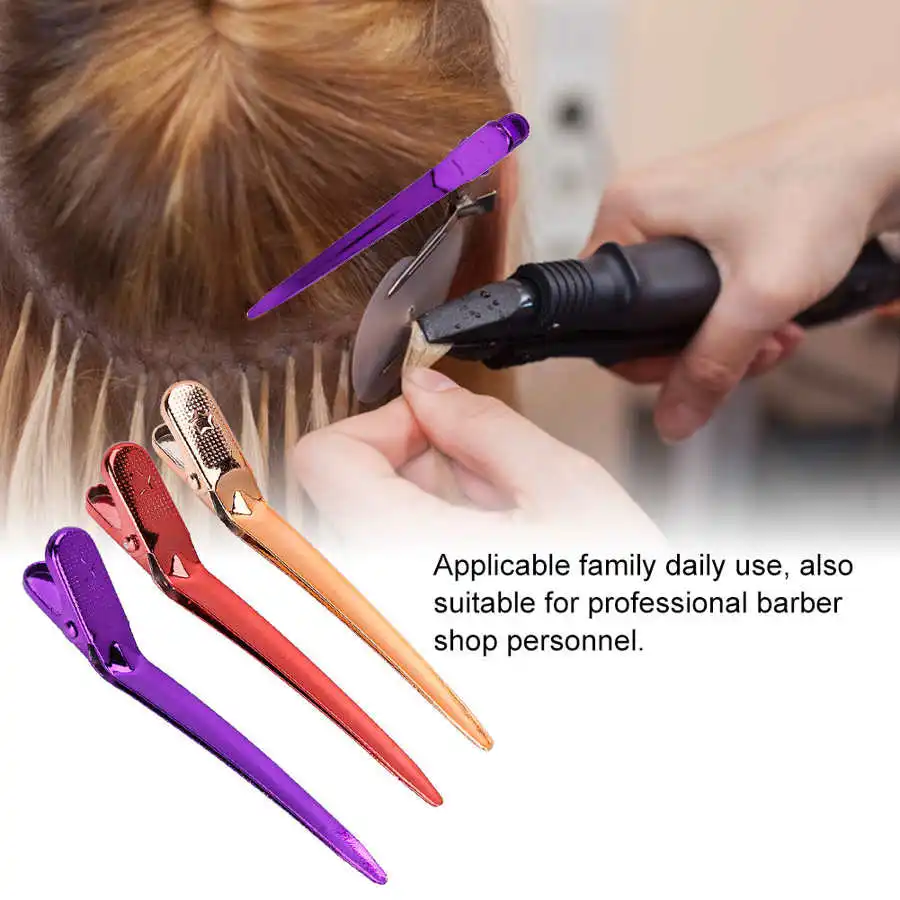 12 шт. зажим для салона ручки парикмахерских парикмахерские принадлежности