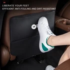 Автомобильная Противоударная накладка, кожаный чехол-накладка на заднее сиденье для FIAT 500 Abarth Grande Punto Tipo Panda Ducato Stilo Fiorino Doblo