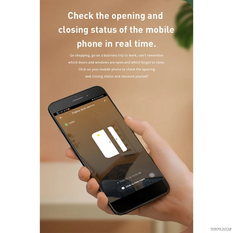 

Zigbee Door Window Sensor Door Window Alarm Security System Wireless Doorbell Chime Sensor Burglar Alert for Home Shop Wholesale