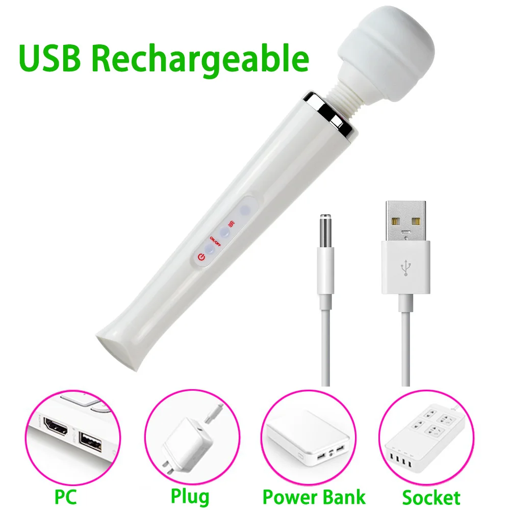 Огромная Волшебная палочка массажер вибраторы для женщин мастурбатор секс